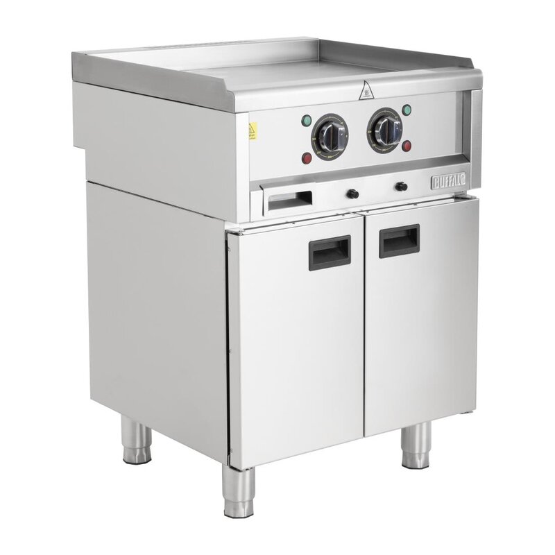 Buffalo 600-serie Zelfstandige Elektrische Bakplaat 600mm