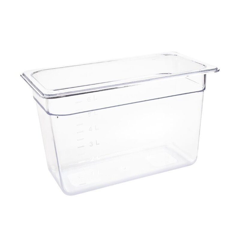 Vogue GN Bak Polycarbonaat 1/3 - 7L | 325x176mm