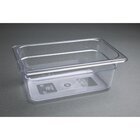Vogue GN Bak Polycarbonaat 1/4 - 2,4l | 265x162x100(h)mm