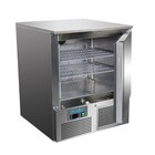 Polar Vrieskast | U-serie | 140l | Rvs | -18°c/-25°c | Geforceerd | 680x700x829(h)mm