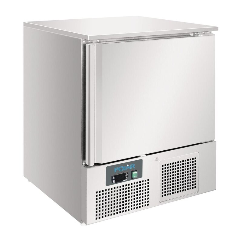 Polar Vrieskast | U-serie | 140l | Rvs | -18°c/-25°c | Geforceerd | 680x700x829(h)mm