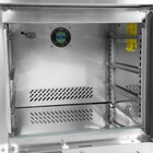Polar Viskoelkast | U-serie | 140l | Rvs | -4°c/+4°c | Geforceerd | Incl. 3 Visbakken | 680x700x850(h)mm
