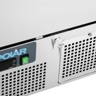 Polar Viskoelkast | U-serie | 140l | Rvs | -4°c/+4°c | Geforceerd | Incl. 3 Visbakken | 680x700x850(h)mm