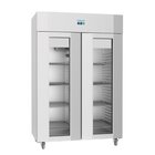 Polar Vrieskast | U-serie | 1400l (2/1 Gn) | Rvs | -10°c/-22°c | Geforceerd | Draaideuren | Wielen (geremd) | 1400x810x2150(h)mm