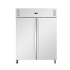 Polar Vrieskast | U-serie | 1300l (2/1 Gn) | Rvs | -18°c/-22°c | Geforceerd | Wielen (geremd) | 1420x875x2090(h)mm