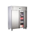 Polar Vrieskast | U-serie | 1300l (2/1 Gn) | Rvs | -18°c/-22°c | Geforceerd | Wielen (geremd) | 1420x875x2090(h)mm