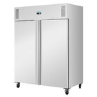 Polar Koel-/vrieskast | U-serie | 1300l (2/1 Gn) | Rvs | +8°c/-22°c | Geforceerd | Wielen (geremd) | 1420x875x2090(h)mm