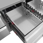 Polar U-series Gastronorm Koelwerkbank Met Zes Laden