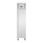 Polar Koelkast | G-serie | 292l (1/1 Gn) | Rvs | +2°c/+8°c | Geforceerd | Wielen (geremd) | 484x745x2100(h)mm