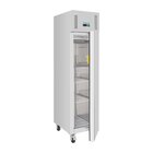 Polar Koelkast | G-serie | 292l (1/1 Gn) | Rvs | +2°c/+8°c | Geforceerd | Wielen (geremd) | 484x745x2100(h)mm
