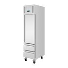 Polar Koelkast | G-serie | 292l (1/1 Gn) | Rvs | +2°c/+8°c | Geforceerd | Wielen (geremd) | 484x745x2100(h)mm