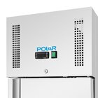 Polar Koelkast | G-serie | 292l (1/1 Gn) | Rvs | +2°c/+8°c | Geforceerd | Wielen (geremd) | 484x745x2100(h)mm