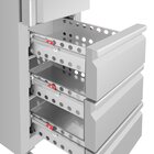 Polar Koelkast | G-serie | 292l (1/1 Gn) | Rvs | +2°c/+8°c | Geforceerd | Wielen (geremd) | 484x745x2100(h)mm