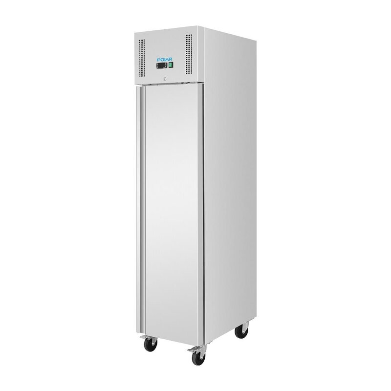 Polar Vrieskast | G-serie | 292l (1/1 Gn) | Rvs | -18°c/-22°c | Geforceerd | Wielen (geremd) | 484x745x2100(h)mm