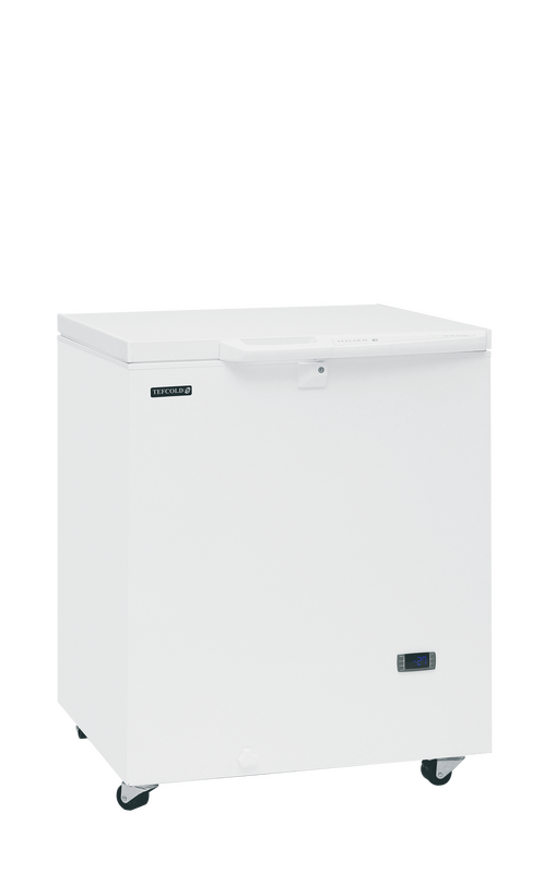 Tefcold Medische Vrieskist | Se-45 | 155l | Wit | -5°c/-45°c | Statisch | Temperatuuralarm | Klapdeksel | 734x705x945(h)mm