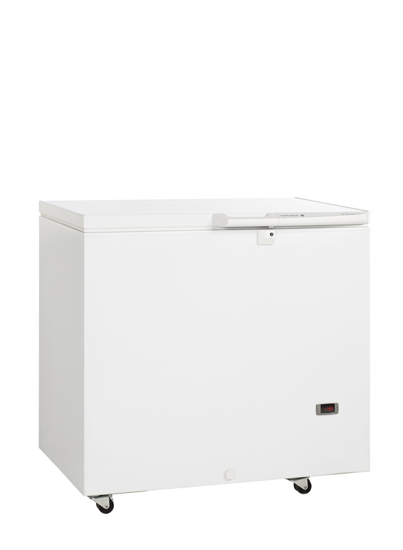 Tefcold Medische Vrieskist | Se-45 | 235l | Wit | -5°c/-45°c | Statisch | Temperatuuralarm | Klapdeksel | 984x705x945(h)mm