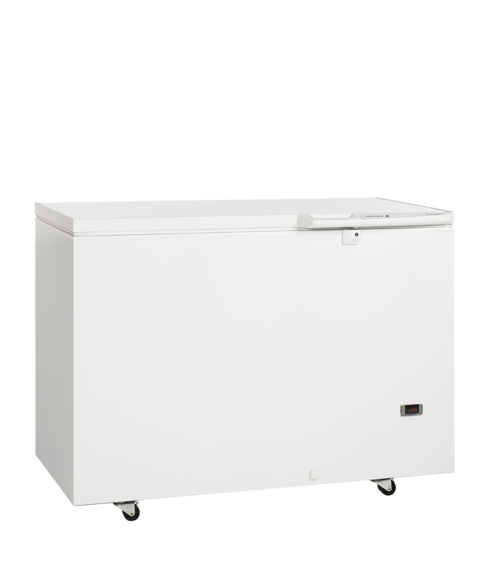 Tefcold Medische Vrieskist | Se-45 | 330l | Wit | -5°c/-45°c | Statisch | Temperatuuralarm | Klapdeksel | 1284x705x945(h)mm