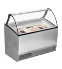Isa Schepijsvitrine | Bermuda | 300l | 10x 5L | -14°c/-20°c | Geforceerd | Gekoelde Reserve | Wielen | 1340x800x1343(h)mm