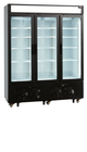 Tefcold Vrieskast | Serie Ufsc | 1252l | Wit/zwart | -18°c/-23°c | Geforceerd | Draaideuren | Wielen (geremd) | 1600x762x2073(h)mm