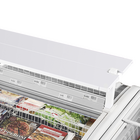 Tefcold Koel-/vrieseiland | Twin | 1697l | Zwart | -18°c/-24°c &amp; -1°c/+15°c | Statisch | Schuifdeksels | 2150x1465x930(h)mm