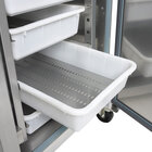 Tefcold Viskoelkast | 560l | Rvs | -6°c/+8°c | Statisch | Incl. 7 Visbakken | Wielen (geremd) | 680x810x2010(h)mm