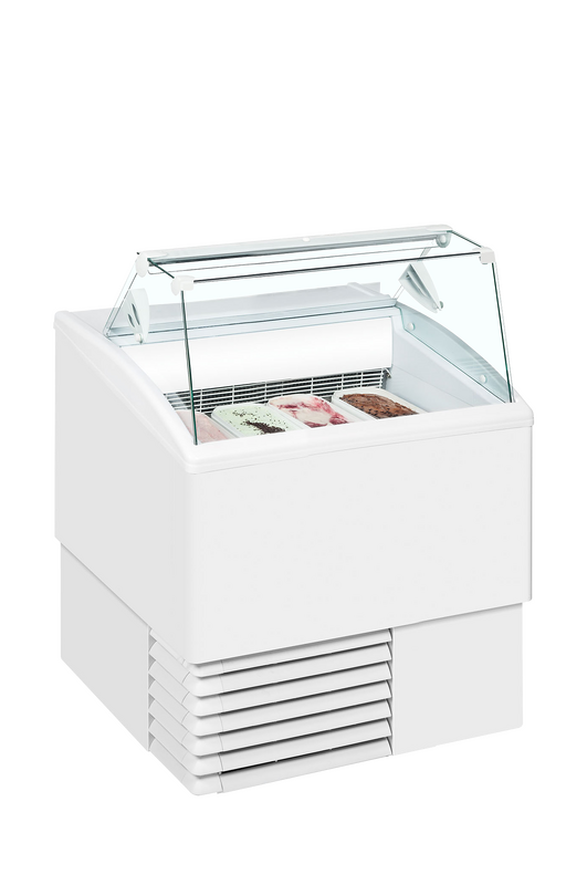Isa Schepijsvitrine | Isetta | 245l | 4x 5L | -14°c/-16°c | Statisch | Gekoelde Reserve | Wielen | 824x760x1176(h)mm