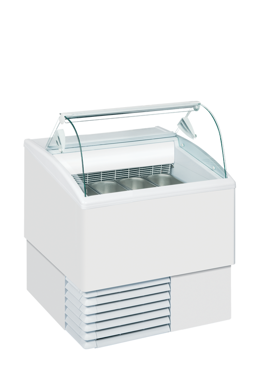 Isa Schepijsvitrine | Isetta | 245l | 4x 5L | -14°c/-16°c | Statisch | Gekoelde Reserve | Wielen | 824x760x1176(h)mm