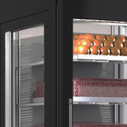 Framec Vriesvitrine | 470l | Zwart | -15°c/-22°c | Statisch | 6 Schappen | 668x773x2000(h)mm