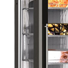 Framec Gebaksvitrine | Venere | Zwart | -2°c/+10°c | Statisch | 6 Niveaus | Wielen | 668x773x2000(h)mm