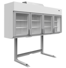 Tefcold Wandkoeling/-vriezer + Standaard | Serie Mtf | Wit | -18°c/-24°c &amp; -1°c/+8°c | Geforceerd | Draaideuren | 2500x745x2430(h)mm