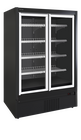 Tefcold Wandvriezer | Extra | Zwart | -18°c/-21°c | Geforceerd | Draaideuren | Koppelbaar | 1350x930x2035(h)mm