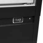 Tefcold Wandvriezer | Extra | Zwart | -18°c/-21°c | Geforceerd | Draaideuren | Koppelbaar | 1350x930x2035(h)mm