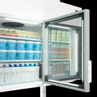 Tefcold Wandkoeling/-vriezer + Standaard | Serie Mtf | Wit | -18°c/-24°c &amp; -1°c/+8°c | Geforceerd | Draaideuren | 1850x745x2430(h)mm