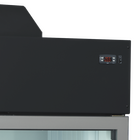 Tefcold Wandkoeling/-vriezer + Standaard | Serie Mtf | Zwart | -18°c/-24°c &amp; -1°c/+8°c | Geforceerd | Draaideuren | 1850x745x2430(h)mm