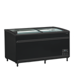 Tefcold Supermarkt Koel-/vrieskist | Serie Sfi | 715l | Zwart | -18°c/-24°c &amp; -1°c/+8°c | Statisch | Schuifdeksels | 1456x858x890(h)mm