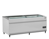 Tefcold Supermarkt Koel-/vrieskist | Serie Sfi | 786l | Wit | -18°c/-24°c &amp; -1°c/+8°c | Statisch | Schuifdeksels | 1856x858x890(h)mm