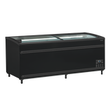Tefcold Supermarkt Koel-/vrieskist | Serie Sfi | 786l | Zwart | -18°c/-24°c &amp; -1°c/+8°c | Statisch | Schuifdeksels | 1856x858x890(h)mm