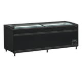Tefcold Supermarkt Koel-/vrieskist | Serie Sfi | 908l | Zwart | -18°c/-24°c &amp; -1°c/+8°c | Statisch | Schuifdeksels | 2106x858x890(h)mm