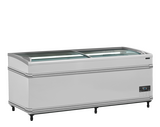 Tefcold Supermarkt Koel-/vrieskist | Serie Sfi | Kop-element | 786l | Wit | -18°c/-24°c &amp; -1°c/+8°c | Statisch | Schuifdeksels | 1856x858x832(h)mm