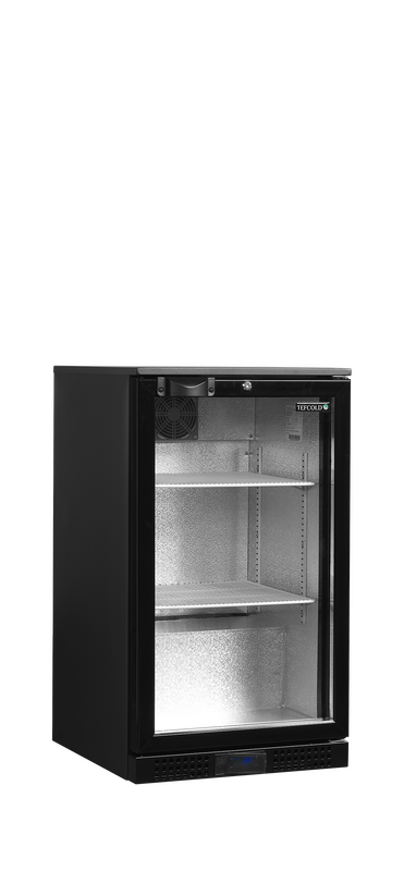 Tefcold Barkoelkast | Serie DB | Energiezuinig | 105l | Zwart | +2°c/+10°c | Geforceerd | 500x520x870(h)mm