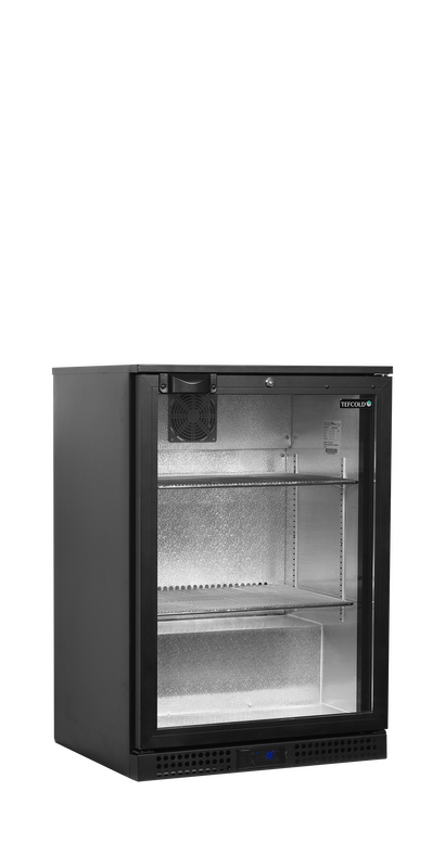 Tefcold Barkoelkast | Serie BA | Energiezuinig | 125l | Zwart | +2°c/+10°c | Geforceerd | 600x520x870(h)mm