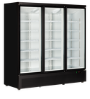Tefcold Vrieskast | Atom Maxi | 1563l | Zwart | -18°c/-22°c | Geforceerd | Draaideuren | Wielen (geremd) | 1880x760x2003(h)mm