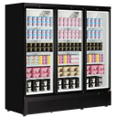Tefcold Vrieskast | Atom Maxi | 1563l | Zwart | -18°c/-22°c | Geforceerd | Draaideuren | Wielen (geremd) | 1880x760x2003(h)mm
