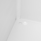 Tefcold Koelkist | Ebc | Wit | 476l | +3°c/+10°c | Statisch | Kanteldeksel | Wielen | 1706x696x857(h)mm