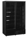 Tefcold Vrieskast | Atom Maxi | 1006l | Zwart | -18°c/-22°c | Geforceerd | Draaideuren | Wielen | 1253x760x2003(h)mm