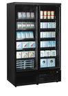 Tefcold Vrieskast | Atom Maxi | 1006l | Zwart | -18°c/-22°c | Geforceerd | Draaideuren | Wielen | 1253x760x2003(h)mm