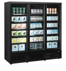 Tefcold Vrieskast | Atom Maxi | 1563l | Zwart | -18°c/-22°c | Geforceerd | Draaideuren | Wielen | 1880x760x2003(h)mm