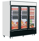 Tefcold Vrieskast | Serie LG | 2050l | Wit/zwart | -14°c/-25°c | Geforceerd | Draaideuren | Wielen | 2079x805x2065(h)mm