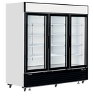 Tefcold Koelkast | Serie LG | 2050l | Wit/zwart | +1°c/+8°c | Geforceerd | Draaideuren | Wielen | 2079x805x2065(h)mm