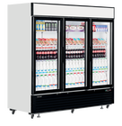 Tefcold Koelkast | Serie LG | 2050l | Wit/zwart | +1°c/+8°c | Geforceerd | Draaideuren | Wielen | 2079x805x2065(h)mm